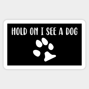 Dog Distraction Sticker